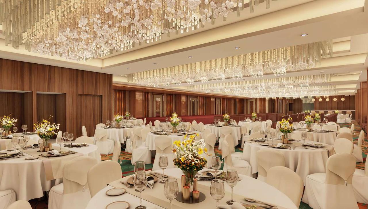 Radisson Blu Towers Kaushambi Delhi Ncr Hotel Gáziábád Kültér fotó The Grand Ballroom